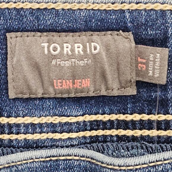 NWT Torrid Jeans Women Size 22 Tall Torrid 3T Lean Soft Comfort Stretch Pull On - Picture 11 of 16